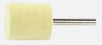 10021 - 10 - MINI MAX® Felt Point - 30 x 35 mm, 6 mm shaft, merino, cylindric - HTS59119010 - DE - _maxrpm - 20000