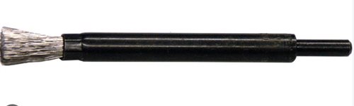 10023.-5.-MINI MAX® Stainless Steel Pencil Brush - 10 x 100 mm, 6 mm shaft - . 5.