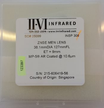 II-VI Linse1,5"5,0"MP-5 - 9,0mm alt. ref: 4-07475