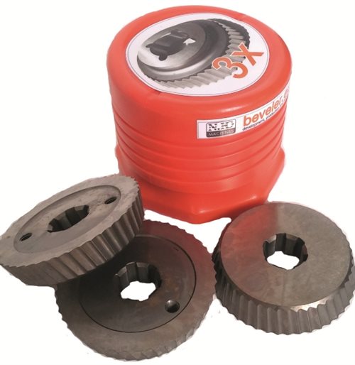 1915 - SET OF 3 CUTTERS skærehjul INOX - Stainless steel 2+1 free