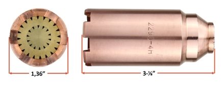 2290-4H - L.G. Heating Nozzle - Harris