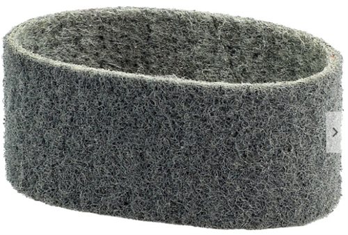 42314 - GREY - GRIT 400 - POLY-PTX SC Fleece Sleeve - 90 x 50 mm, superfine (grey) - HTS68053000 - US - _maxrpm -