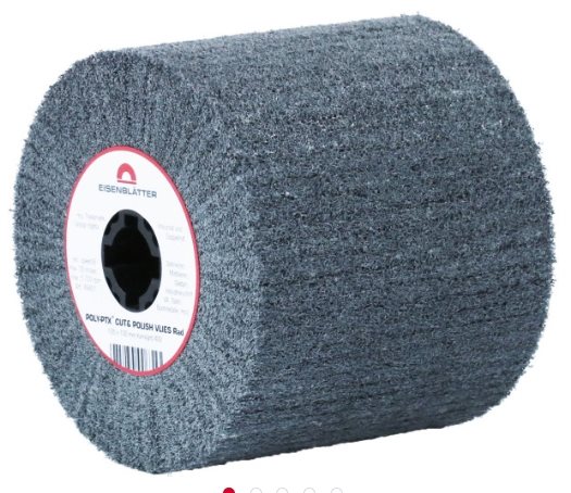 43004 - 2 - POLY-PTX® Cut & Polish (S/C) - 115 x 100 mm, grit 240 - 280, fleece wheel - HTS68053000 - DE - _maxrpm - 5000