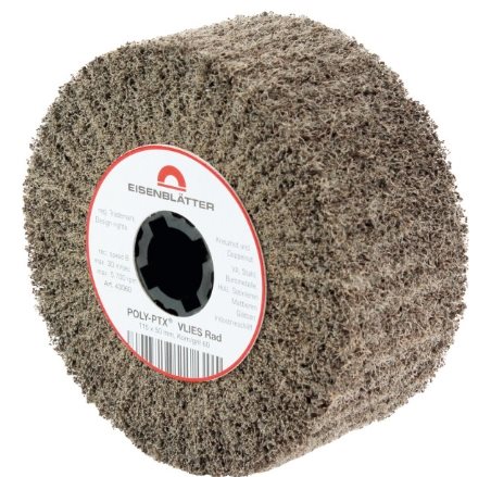 43060 - 4 - POLY-PTX® Fleece Wheel - 115 x 50 mm, grit 60 - HTS68053000 - DE - _maxrpm - 5000