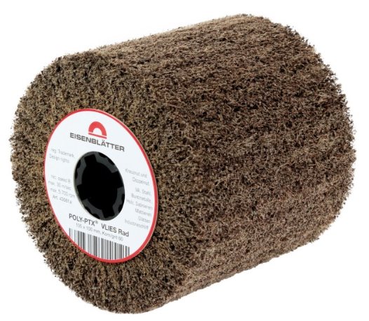 43061a - 4 - POLY-PTX® Fleece Wheel - 105 x 100 mm, grit 60 - HTS68053000 - DE - _maxrpm - 5000