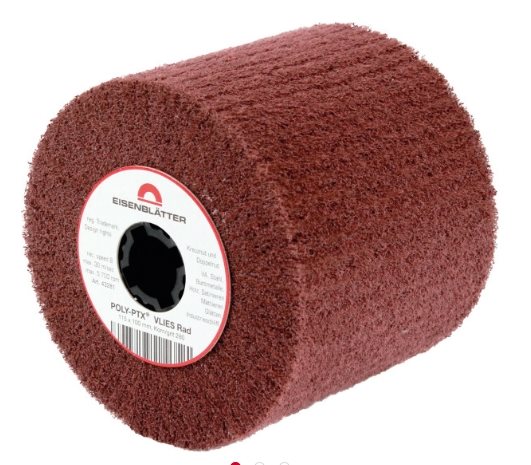 43281 - 4 - POLY-PTX® Fleece Wheel - 115 x 100 mm, grit 280 - HTS68053000 - DE - _maxrpm - 5000