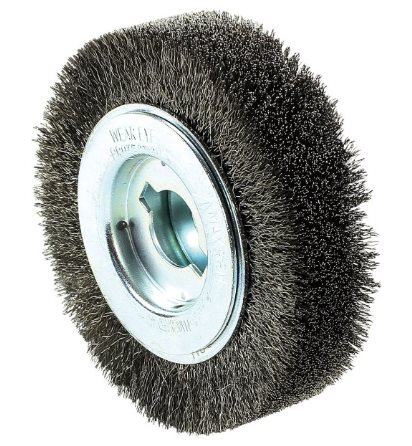 46202n - 4 - POLY-PTX® Stainless Steel Wire Wheel - 100 x 25 mm, 0.2 mm wire thickness - HTS96035000 - DE - _maxrpm - 8000