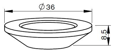 46683301930 - MZ335-1930LL - MZ-SPECIAL PROTECTION - PLASTIC - AL111/P.E - Pieces per PK - 1
