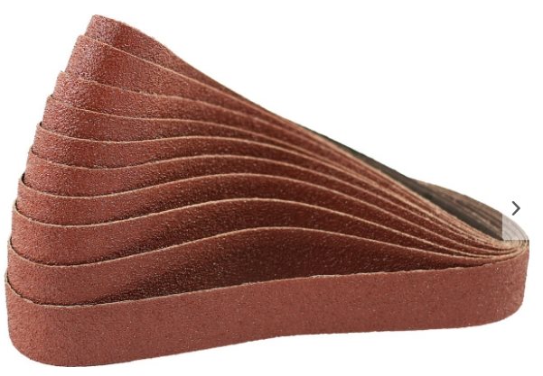 49040 - 10 - POLY-PTX® Corundum Grinding Belt - 30 x 600 mm, grit 40 - HTS68051000 - KR - _maxrpm -