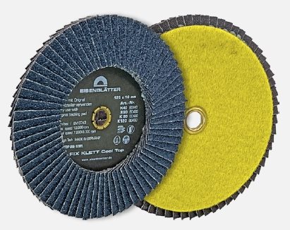 80440 - 25 - FIX Cool Top®  - 125 x 10 mm, grit 40, Hook and Loop, elastic flap disc - HTS68051000 - DE - _maxrpm - 9600