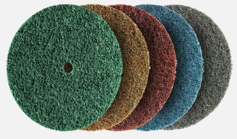 80624.-20.-FIX SC Fleece Disc - 125 x 10 mm, 1FOR2 extra coarse, Hook and Loop - . 20.