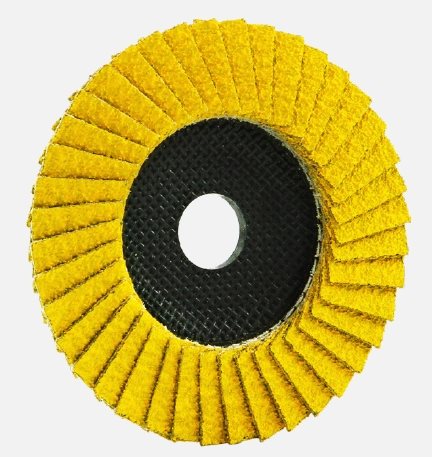 91540 - 40 - TRIMFIX® HellFire® - 125 x 22,2 mm, multigrain 40/60, elastic flap disc - HTS68051000 - DE - _maxrpm - 12200