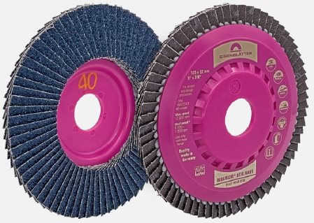 96284 - 10 - MAGNUM® fillet weld  - 125 x 22,2 mm, grit 40, special flap disc - HTS68051000 - DE - _maxrpm - 12200