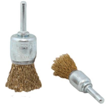 R022 - Spindle mount end brush Taipan Ø17mm - alt. Ref. TO-3060