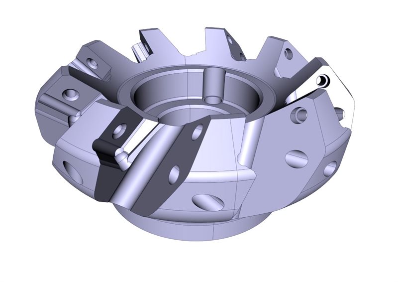 1943 -  MILLING / Cutting head PREMIUM 9 inserts (UZ50 Triumph) BEVL2028