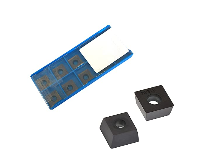 PLY-000391 - P013.-Cutting insert for steel.-price per piece4pcs required per milling head sold in boxes of 10 pcs (applicable with BM-16 radius milling head)