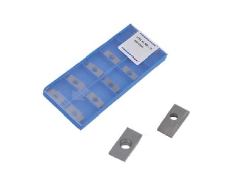 PLY-000195 - P013.-Chamfer cutting insert for aluminium.-Special Geometry (sold 10pcs/box)(5 inserts per milling head) BEVL3005