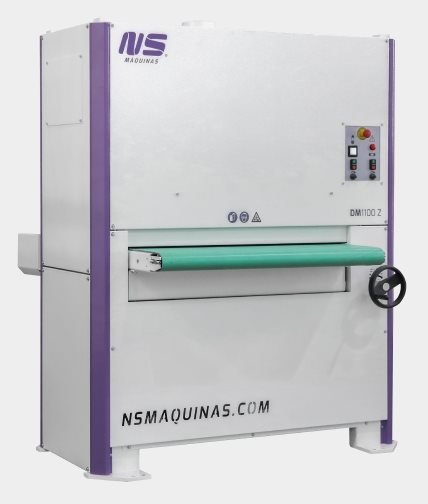 N004 - NS DM1100 Z Deburring Machine  Ideal for deburring and surface finishing up to 1100mm working width.