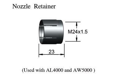 Gas nozzlehouder AL4000/AW5000/MTW5000