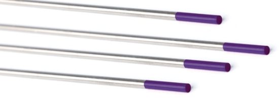 Wolfram Electrode Purple 175mm x 2.4