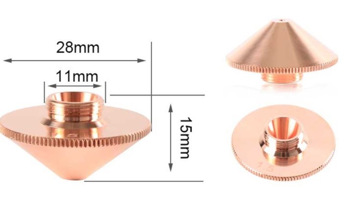 PRECITEC® NOZZLE Ø 4.0 HD LARGE HEAD CP Ref: PT345-1936CPX -  - min. 10