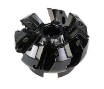 P013.-Milling head.-(7 inserts per milling head)