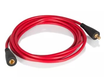 P06733 - KABEL RØD - 3,0 M - TIL TIG BØRSTE Rødt 3,0 m forlængerkabel til TIG-børsten til at forlænge håndtagskablet. Flere kabler kan forbindes med hinanden.