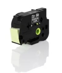 P07772 - PRINTBÅND TIL SKABELON 36MM Båndet og den maksimale bogstavhøjde er 36 mm. Længden er 3 m.