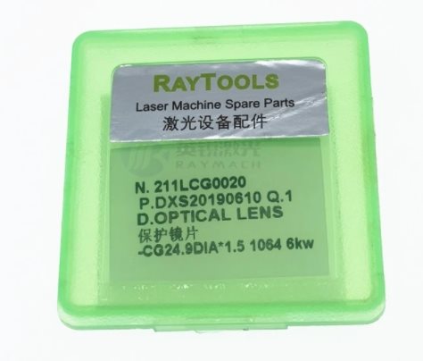 RAYTOOLS Cover glass D24.9*1.5  QBH ORIGINAL PART Ref:  - 211LCG0020 - min. 1