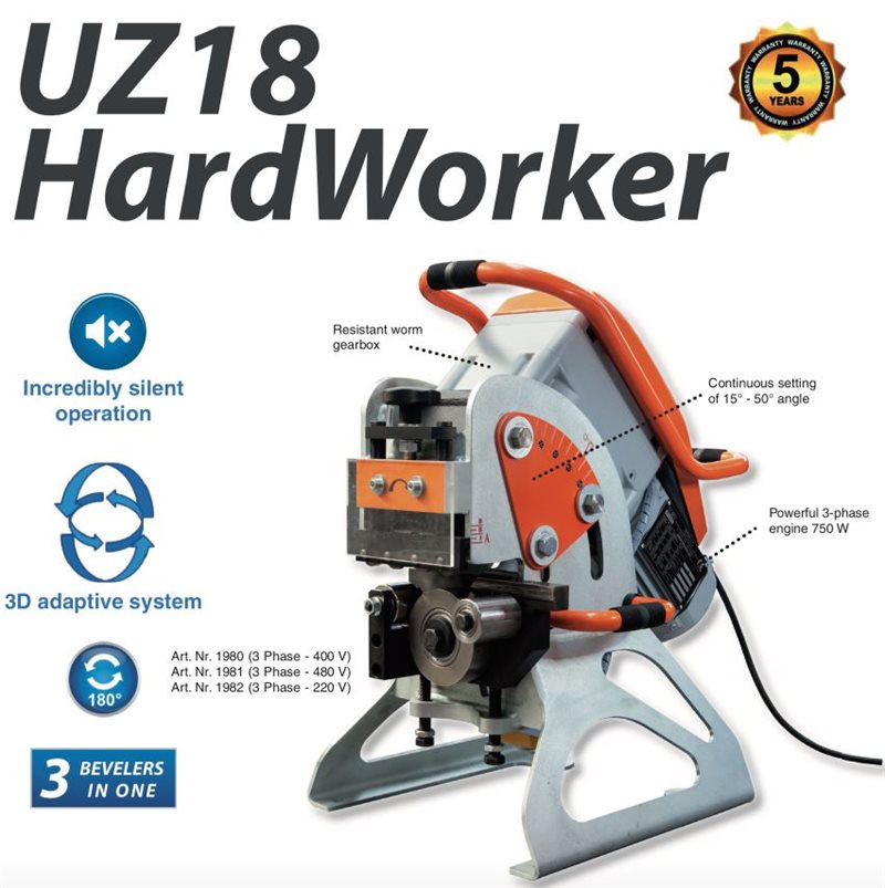 1983 - UZ18 Hardworker + Manipulator 3D 400V, 3 Phase