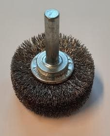R022 - Taipan Spindle mount wheel brush Ø40x16, 0,2mm s/s - alt. Ref. TO-3680