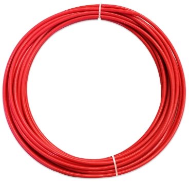 1,0-1,2 - Red teflon liner 5.4m - 2,0x4,0 fits all MIG torches