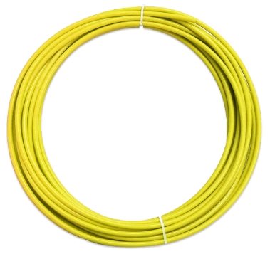 1,4-1,6 - Yellow teflon liner 4.4m - 2,7x4,7 fits all MIG torches
